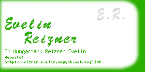 evelin reizner business card